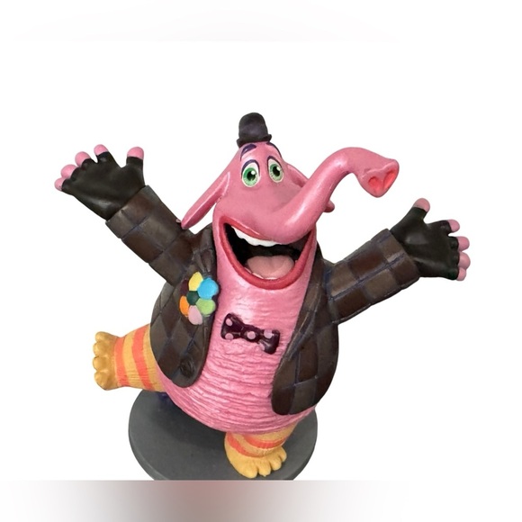Disney/ Pixar Inside Out Bing Bong The Pink Elephant 3” PVC Figure - Picture 5 of 6